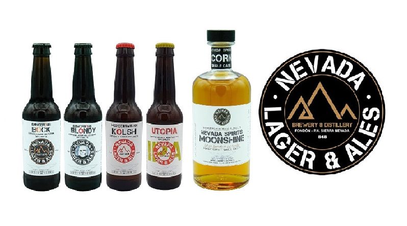 Cervezas Nevada y destilados Nevada -Fondon - productos de Almeria - Sabores de Almeriasabor